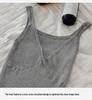 Women's Slimming V-Neck Lyocell Knit Camisole – Breathable, Sleeveless Base Layer for Summer