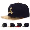 Women Personalizedity A Letter Print Label Hip-Hop Hats Spring Autumn Outdoor Use Adjustable Casual Baseball Caps Trucker Caps Sunscreen Hat For