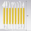Pottery Clay Tool Kit - 5-Piece Set for Sculpting, Trimming, and Modeling