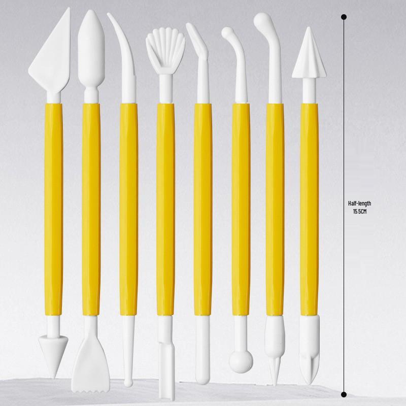 Pottery Clay Tool Kit - 5-Piece Set for Sculpting, Trimming, and Modeling