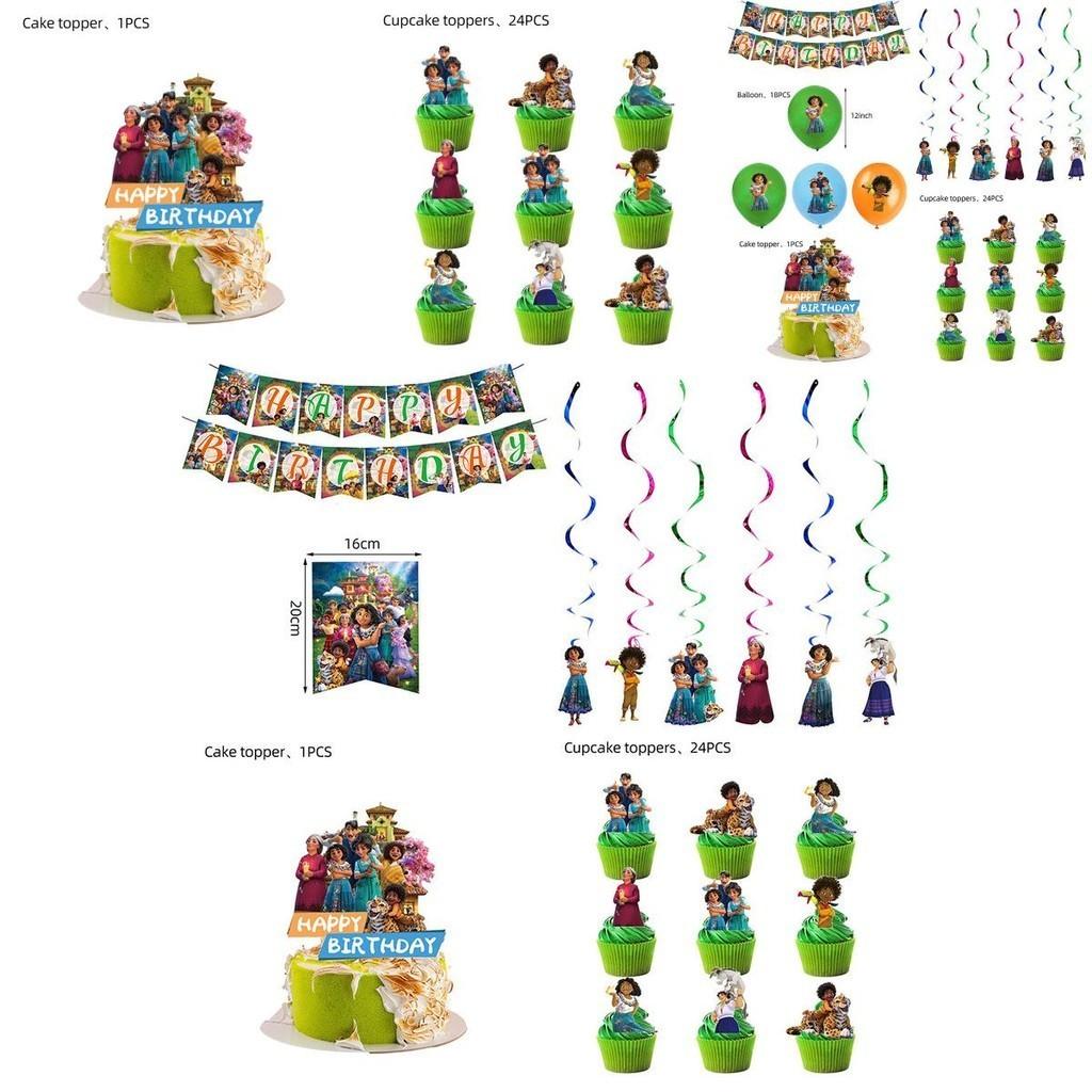 Vibrant Encanto Party Decorations Set- Make Your Child's Birthday Memorable!