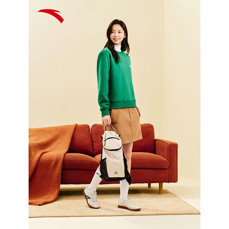 ANTA Women's Crew Neck Tech Pullover Sweatshirt