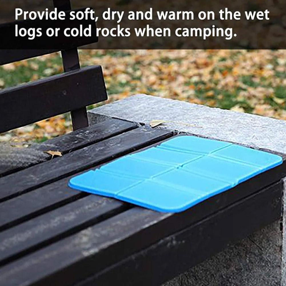 Folding Anti-Moisture Mat Outdoor Portable Insulation Anti-Moisture Hiking Seat Mat XPE Foam Moisture-Proof Butt Mat