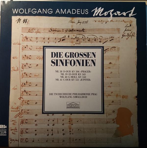 

LP Record WOLFGANG SAWALLISCH TSCHECHISCHE P Mozart Sinfonie Nr38 Ddur Kv504 P 473918 PARNASS Germany Classical Used