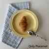 1PC Plaid Tablecloth Korean Food Arrangement Background Cloth Photography Props Grid Series Meal Mat Desktop Decoration 35x50cm