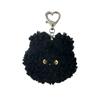 Nox Black Furball Black Puppy Keyring