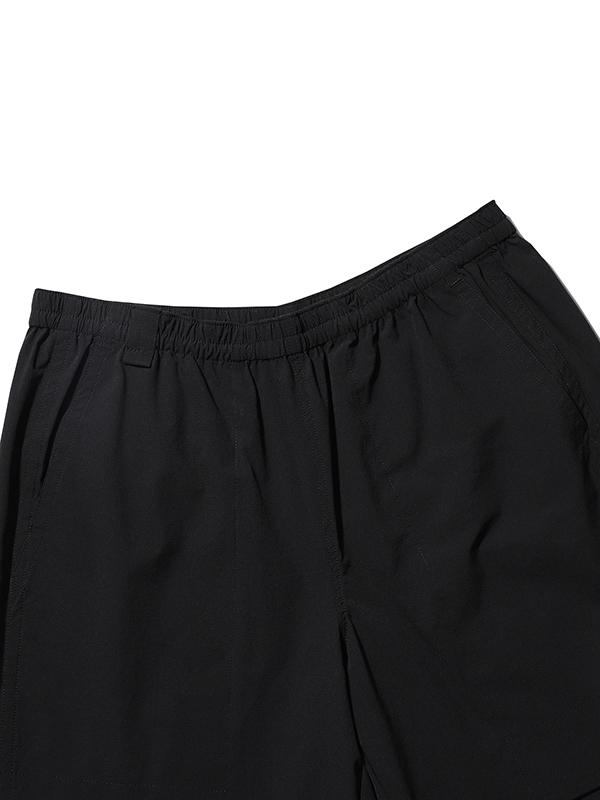 BBC EARTH Quick-Dry Ripstop Knee-Length Half Pants_Black