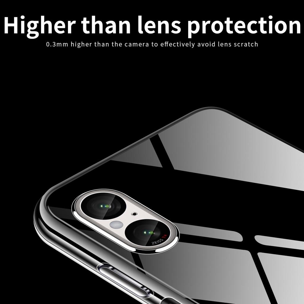 MOFI Für Sony Xperia 10 VI Hülle Transparent Weiches TPU Schutz Handyhülle