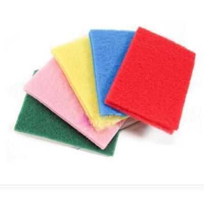 10 Stück NEUE Küche Home Scour Scrub Reinigungspads zufällige Farbe