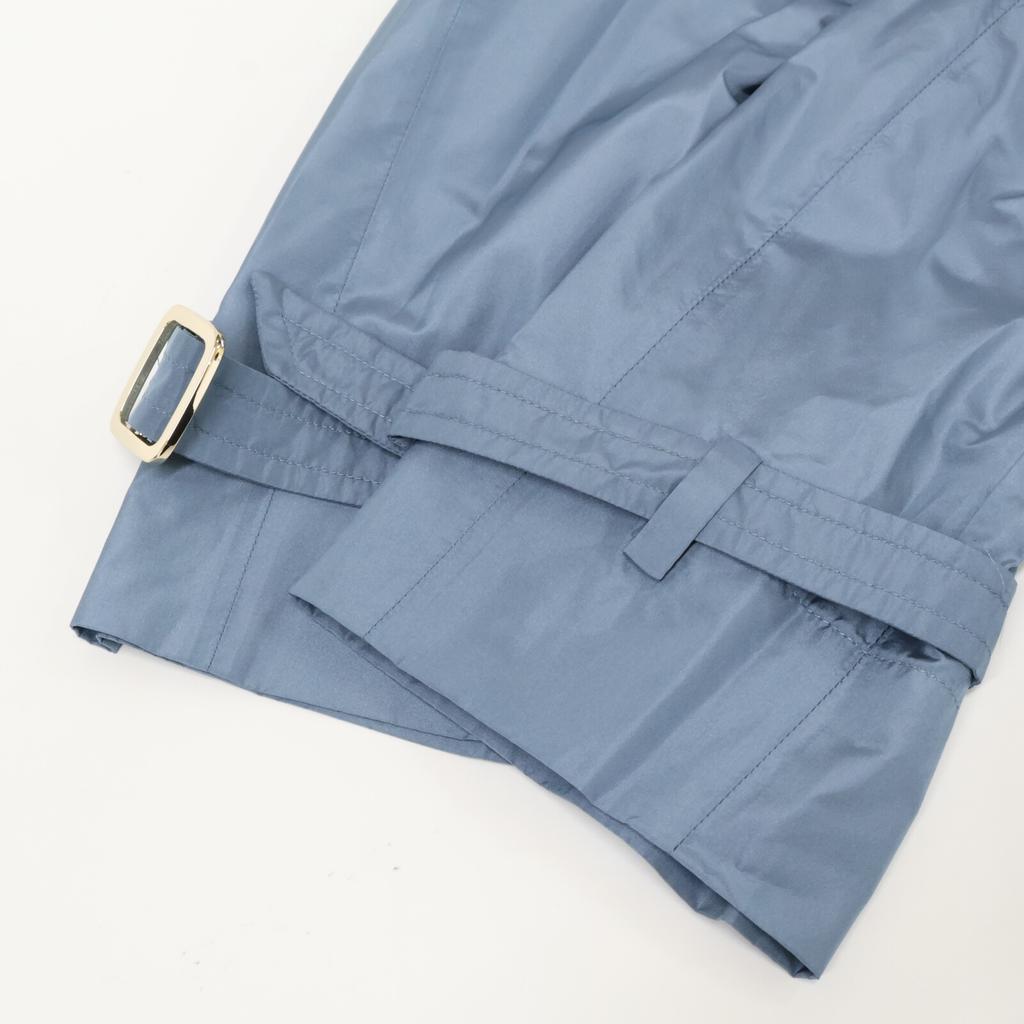 Max Mara 12210101 Blue Nylon Coat coat 38 blueUsed