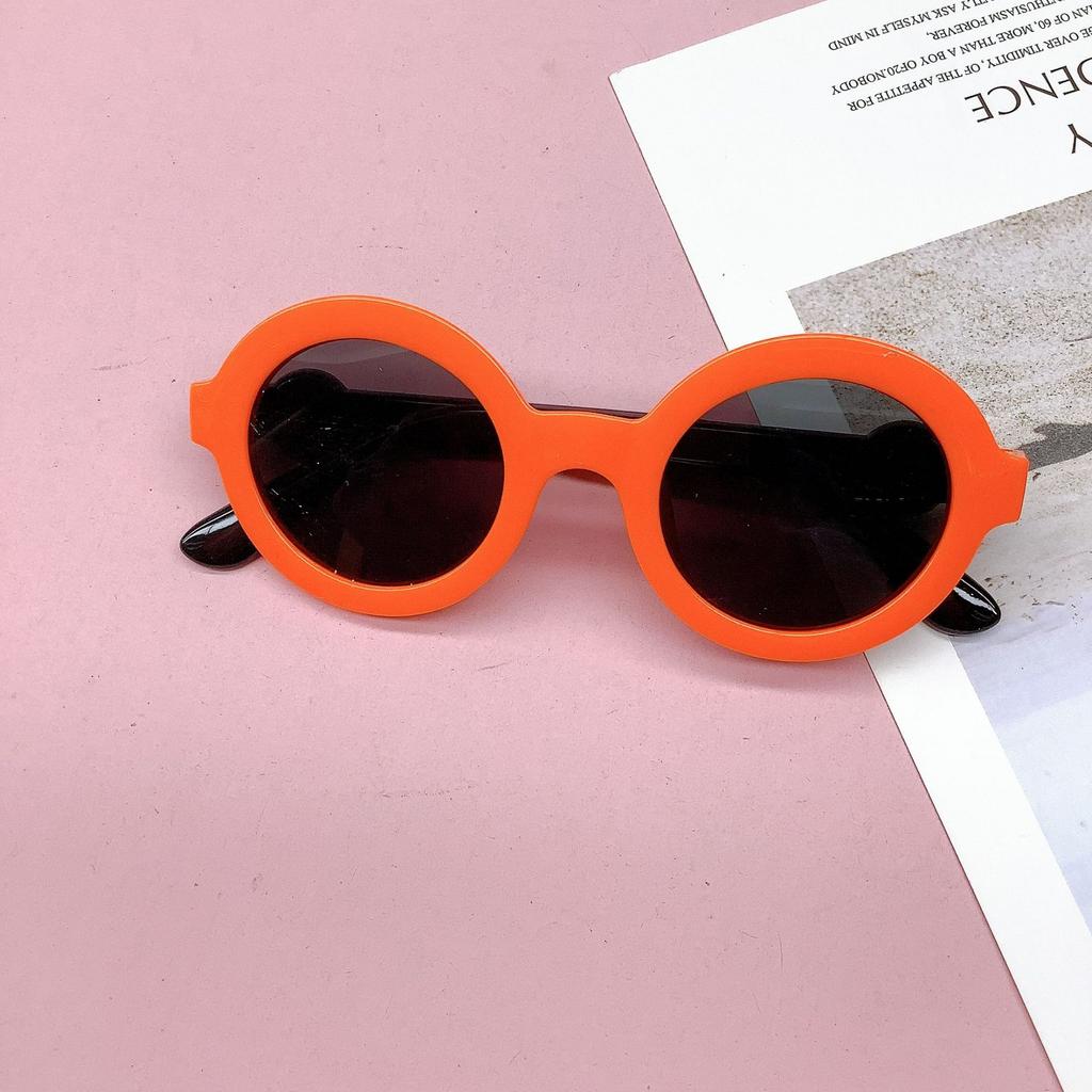 Fashion Travel Children'S Sunglasses Trend Contrasting Colors Children'S Sunglasses Trend Glasses