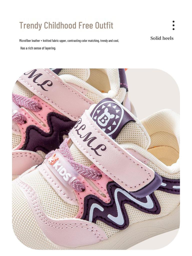 2026 Spring Baby Walker Shoes: Infant Toddler Non-slip Mesh Shoes for Girls and Boys