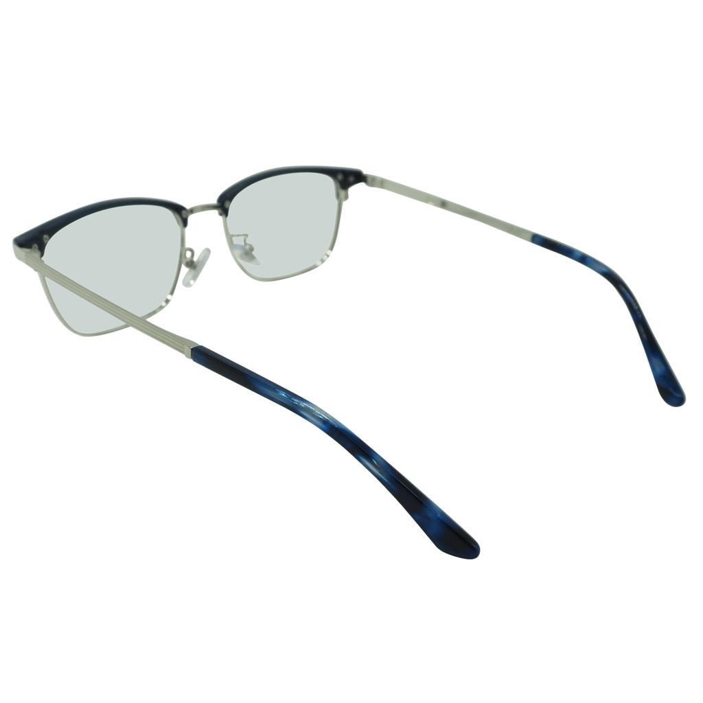 [OTC.web] 2399HC Polarized Photochromic Sunglasses for Men - Classic, Stylish Metal Wellington Design with UV Protection (C8 BlueSilver)