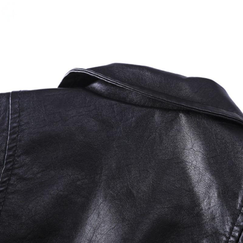 Kinderweste für Jungen Weste Jacke Frühling Herbst Einfarbig Kinderweste Junge PU-Leder Ärmellos Oberbekleidung Kleidung