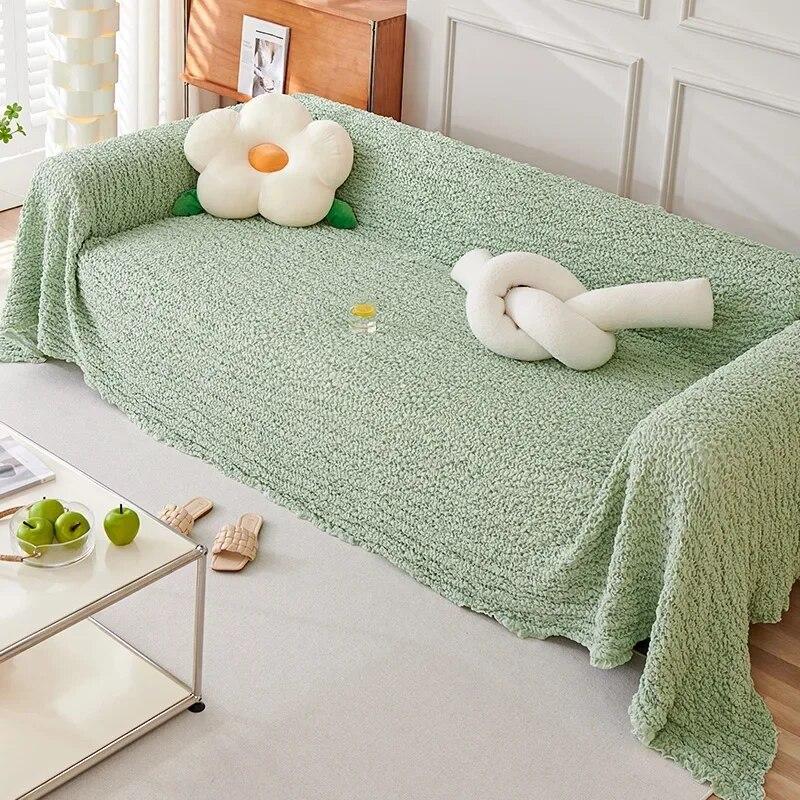Sofa Cover for Living Room Sofa Towel Blanket Couch Cover Throw Blankets Nonslip Sofa Chair Bed Cover Home Decor