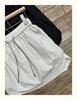 Yinmu Elastic High Waist A-line Plus Size Casual Summer Skirt