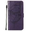 Embossed Butterfly Case for Cubot P90 Phone, Card Slot Flip Cover, Note60 Protective Case, X100