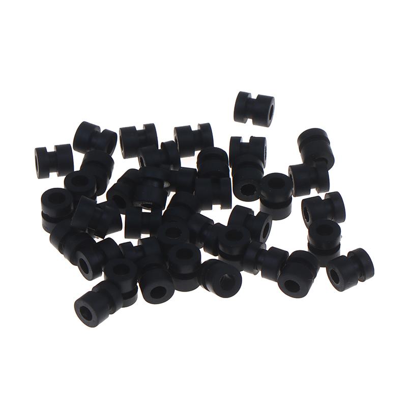 40Pcs M3*6.6 Rubber Shock Absorber Ball Shock Damping Ball Anti-Vibration Ball For Rc Fpv Drone F3 F4 F7 Flight Control Part