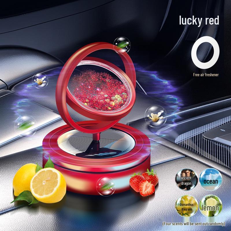 Solar Quicksand Dual-Use Car Air Freshener Ornament