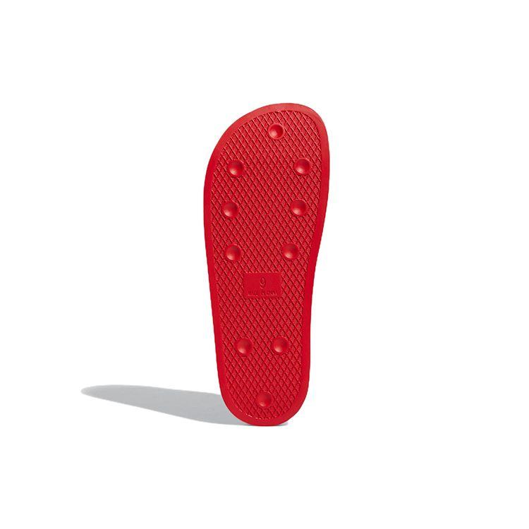 Adidas Shmoofoil Slide Scarlet Unisex Αθλητικά Παπούτσια Κόκκινο Λευκό του Νέφους GY6943