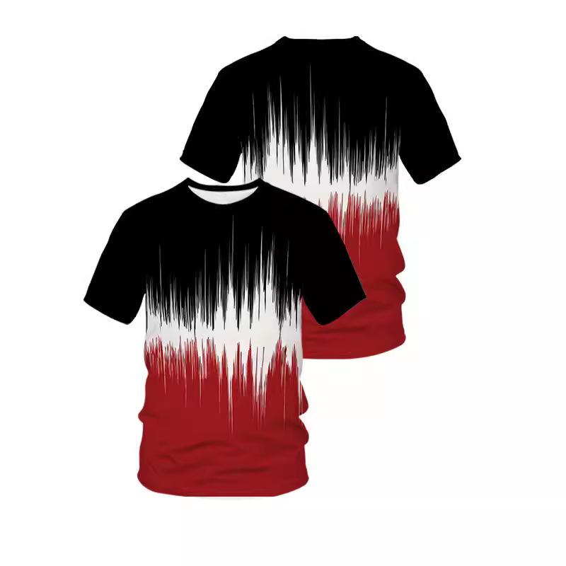 Summer Funny Casual Style For Men 3D Printed Men's T Shirts Fashion O-Neck Short Sleeve Sportswear Streetwear Oversized Tops