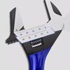 Large Opening Adjustable Wrench Ergonomic Design Large Opening Wrench Bathroom Wrench  Workshop