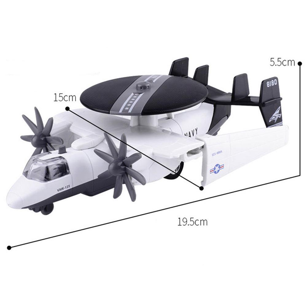 1/72 Scale Model Aircraft Military Eagle Eye for Early Warning Aircraft Model Diecast Alloy
