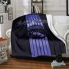 Real Madrid Club Customize Text Blanket Lightweight Customizable Blanket Ultra-Soft Perfect for Livingroom Living Room Seaside Office