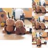 Adorable Plush Cockroach Keychain Soft Toy For Cute Bag Decoration And Fun Accessories