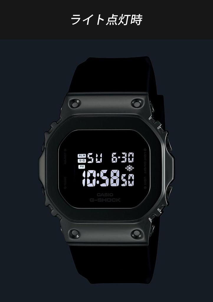 Watch Black [Casio] G-Shock [] GM-S5600U-1JF Women's