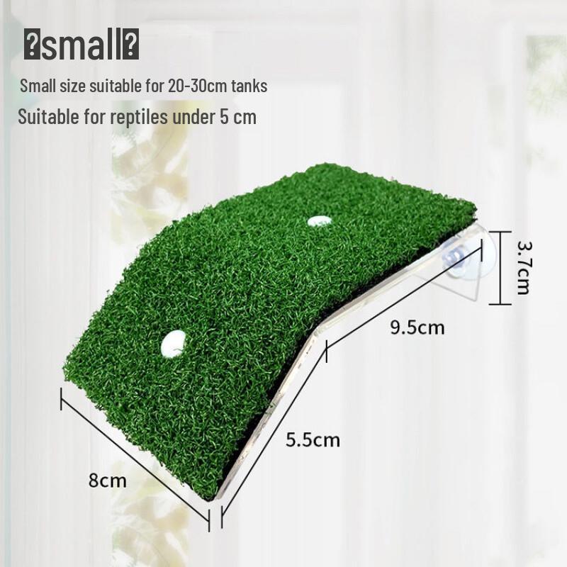 

Turtle Tank Basking Platform with Climbing Slope and Ladder for High Water Levels