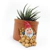 Innovative Resin Dwarf Flower Pot Ornament Patio Garden Elf Succulent Pot Planter Decoration