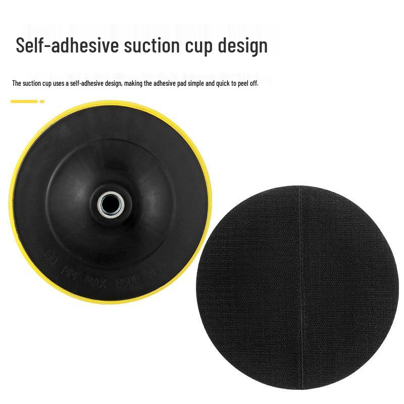 Self-Adhesive Sandpaper Disc with Suction Cup for Angle Grinders