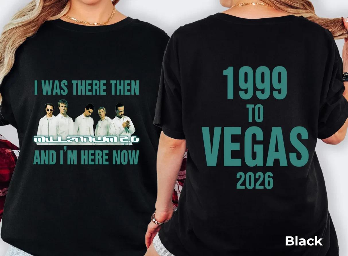 Backstreet Boys Concert Tee - Vegas Residency Pop Music Shirt - 1999 TO 2026 2XL