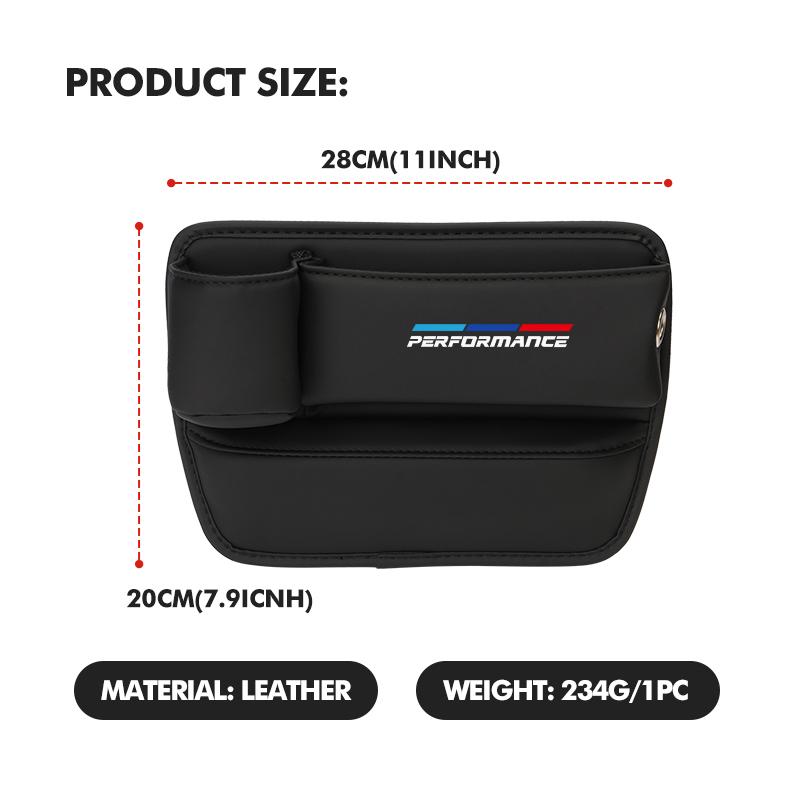 Car Seat Gap Organizer Console Crevice Storage Box Cup Holder For BMW 1 2 3 5 7 Series X1 X2 X3 X4 X5 X6 G20 G30 G11 G12