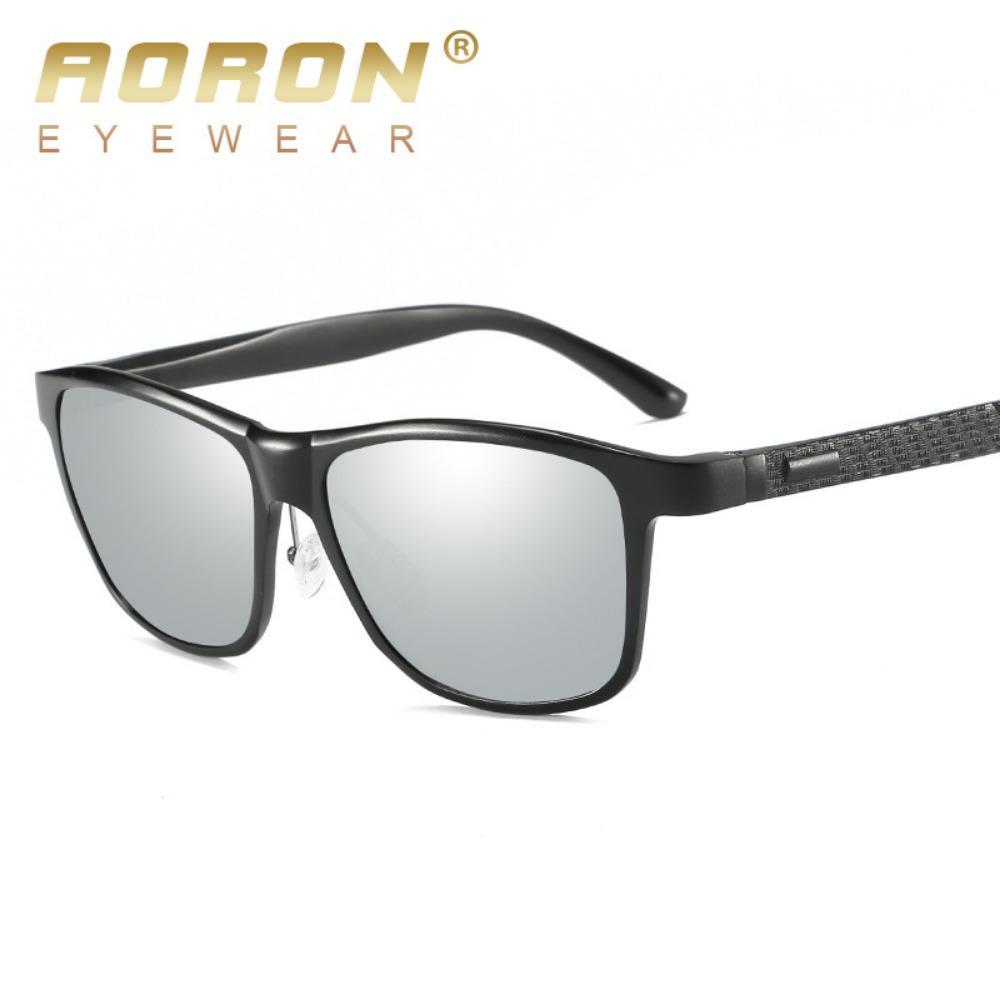 aoron Men's Sunglasses Aluminum Magnesium Colorful Polarizing Glasses, Fishing Driver's Glasses