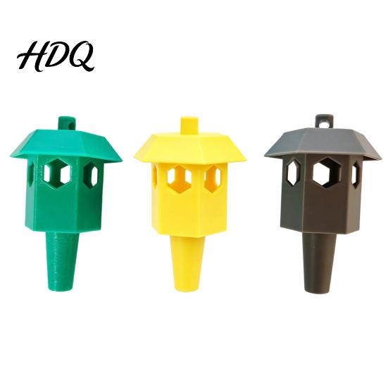 Hanging Insect Trap Outdoor Wasp Trap Yellow Jacket Fits Most Plastic Bottles Natural Bait Reusable Non-Toxic Hornet Catcher for Garden Backyard