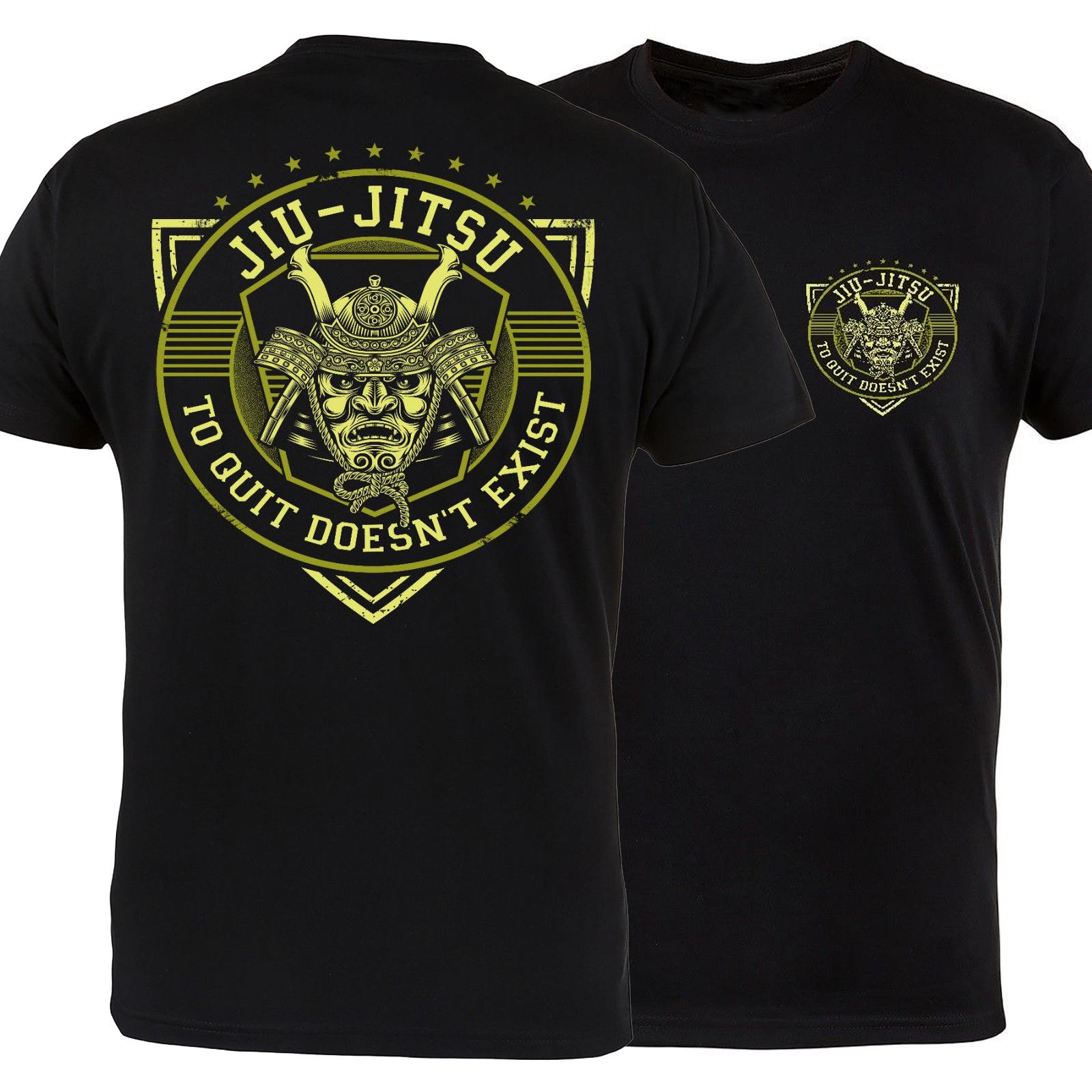 MMA BJJ Brazilian Jiu Jitsu Gym Martial Arts Mens Cotton Tshirt Casual Tee S