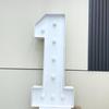 2pcs/set 91.5cm Large Light-Up Number 16 Marquee Sign,Glowing Decor,Photo Booth Prop for 16th Birthday,61th Anniversary,Graduation Holiday Party Decor