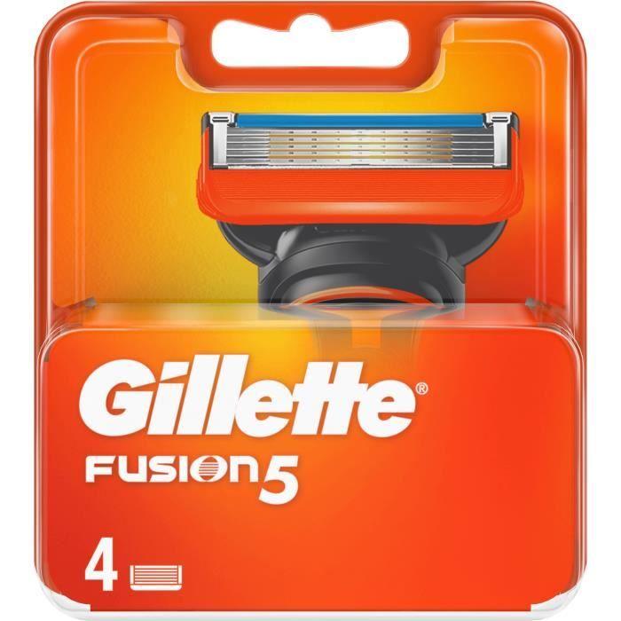 GILLETTE Fusion5 Lames de rasoir x4