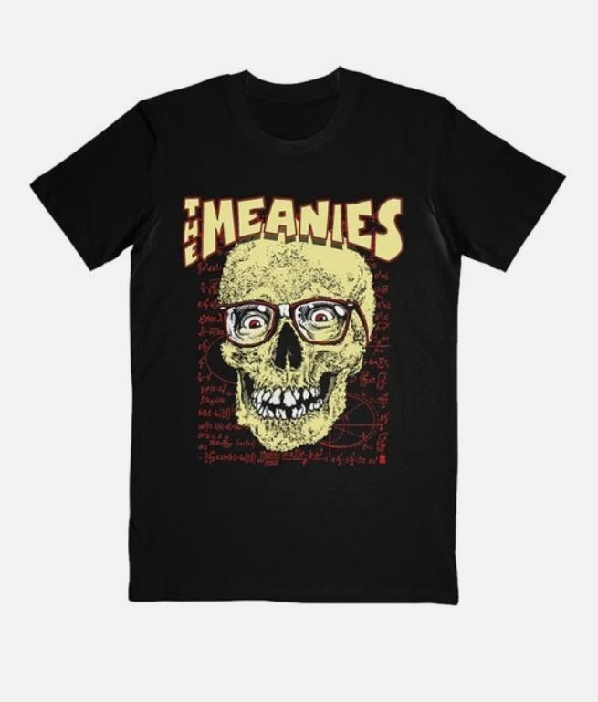 Hot The Meanies Band Music Skull Black Short Sleeve S To 5XL Shirt