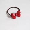 1pc gold-standard acetate bowknot simple basic hairband for women, elastic and durable hair tie, versatile hair ring