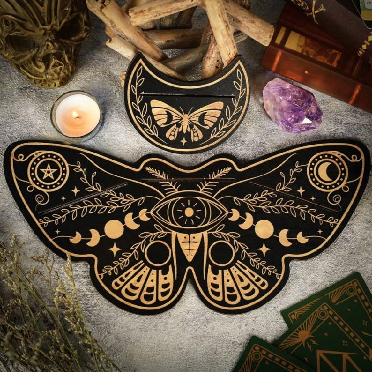 Sustainable Wood Tarots Card Tower Durability Tabletops Game Holder for Professional Readings And Decoration