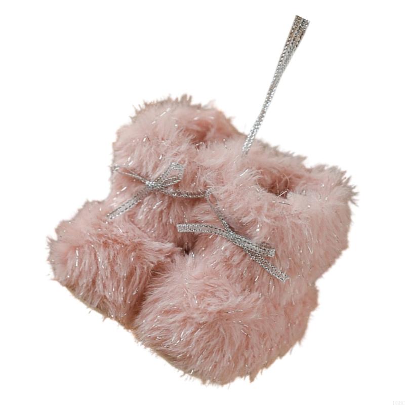 Festival Plush Boot Tree Ornament Plush Soft Decoration For Christmas Party Or Home Styling