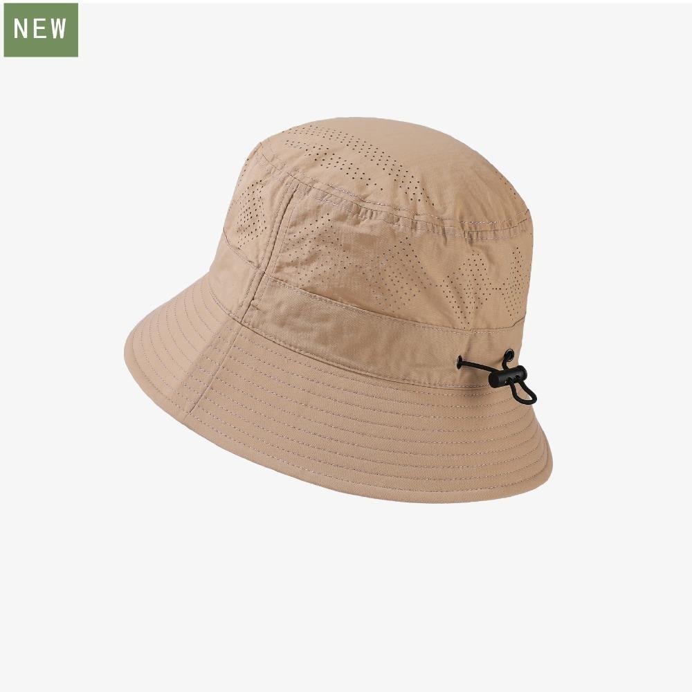 New Anti-Sun Bucket Hat Anti-UV Adjustable Sunscreen Hat Quick Drying Breathable Visor Cap Men хаки
