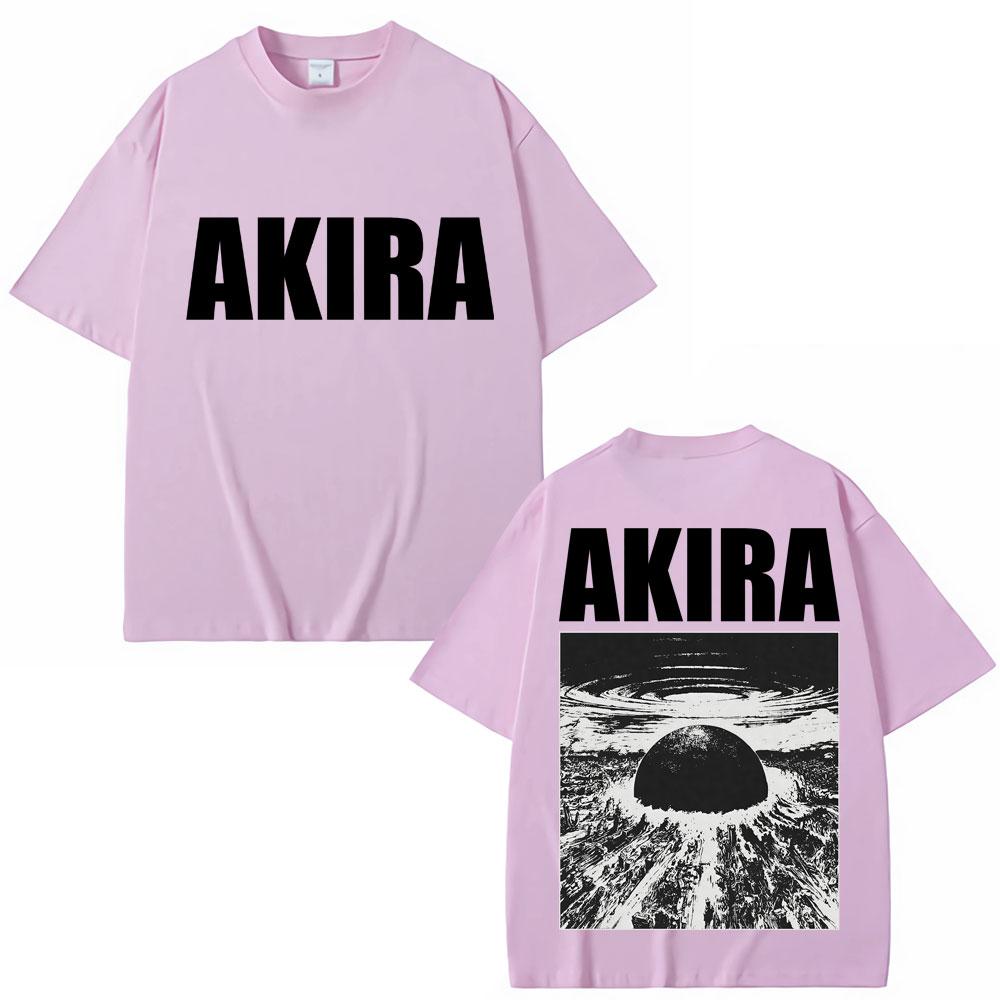 Japanese Anime New Tokyo Akira Tshirts Movie Science Fiction Masataro Kaneda T Shirt Unisex Women Loose 100 Cotton Unisexga T Shirts