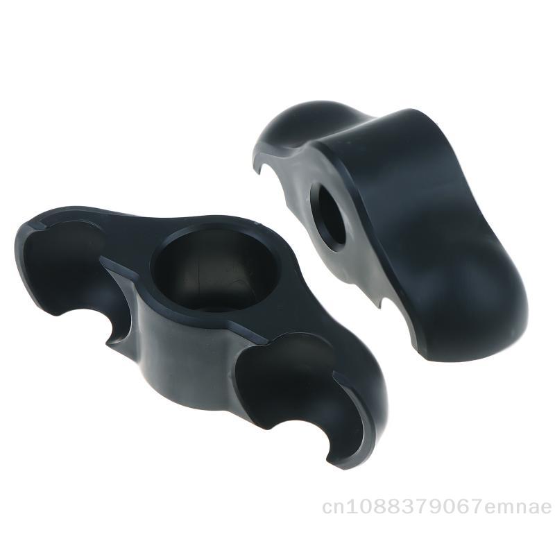 [ZYS]Tennis Ball Foot Pads Indoor Bike Snap Rocker Feet Adapter Rocker Plate Feet Shock Absorbing Tennis Ball Feet Stability Mat