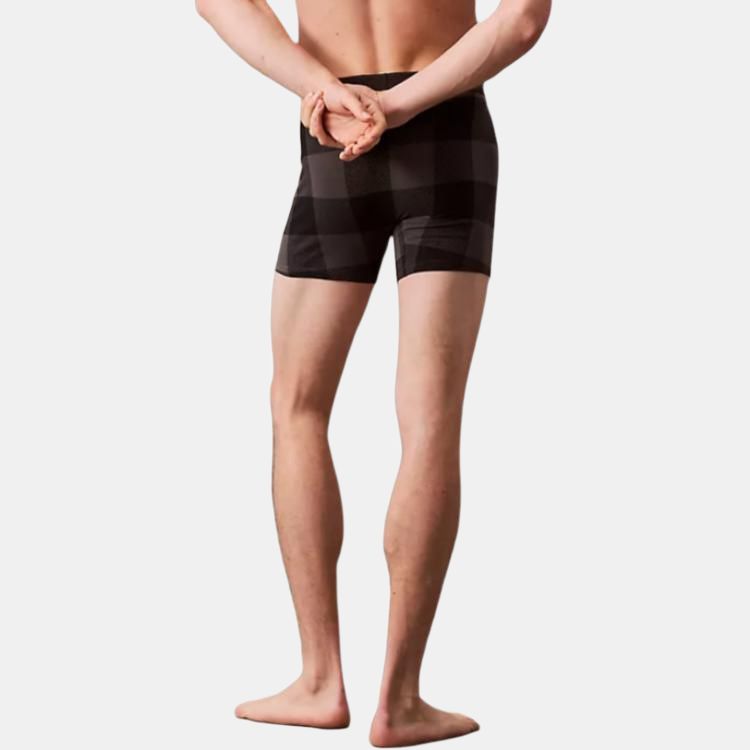 Calvin Klein Plaid Minimalist Comfortable Boxer Briefs Men underwear Buffalo-Plaid NB4246-021