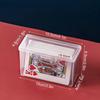 1PC Plastic Box, Rectangular Business Card, Credit Card Storage Box, Transparent Storage Box