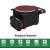 6000WA Lithium Battery Three-Purpose Electric Miniature Grinding And Polishing Machine, 6-Inch Sand